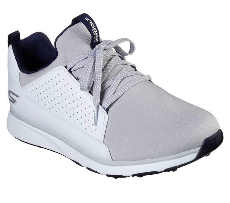 Skechers Go Mojo Elite - Mens Golf Shoes White/Grey [AU-HO8231]